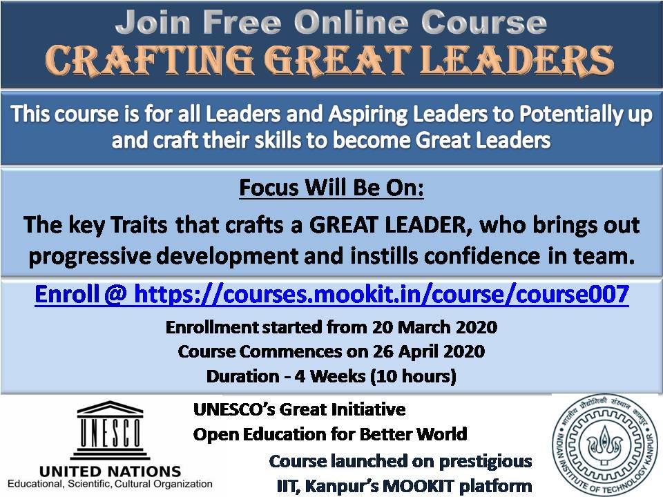 Crafting Great Leaders Banner